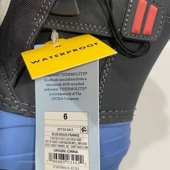 🧊✨ Toddler 6T Winter Boots – Adorable Unicorn Face + Cozy Warm! - Picture 5 of 6